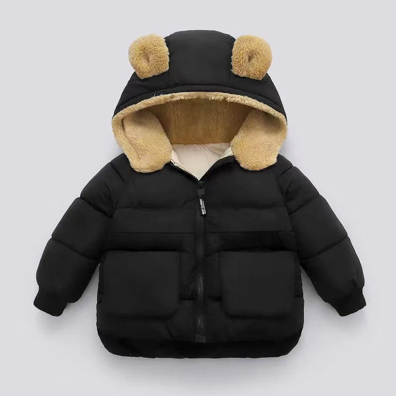 Wholesale 2023 Cotton Autumn and Winter Cartoon Style Children's Down Jackets